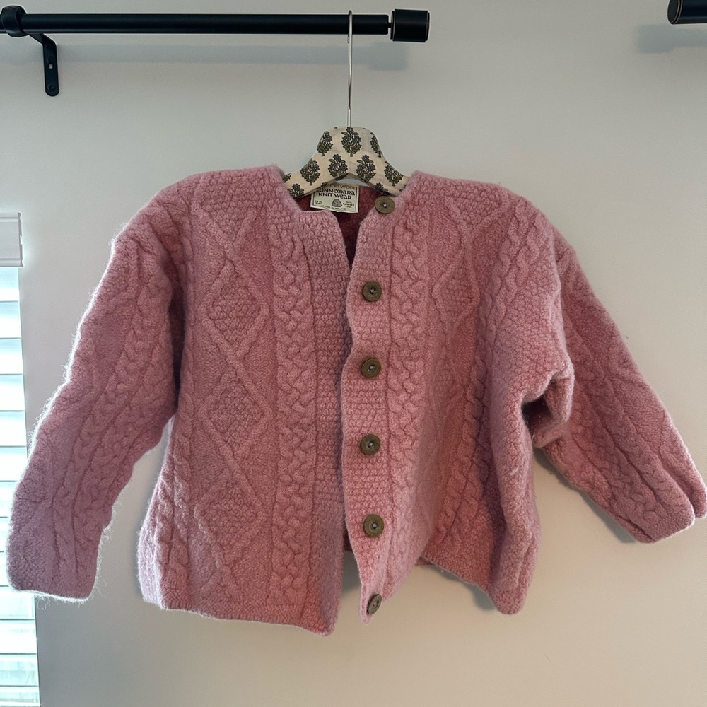 Toddler Ireland wool knit sweater